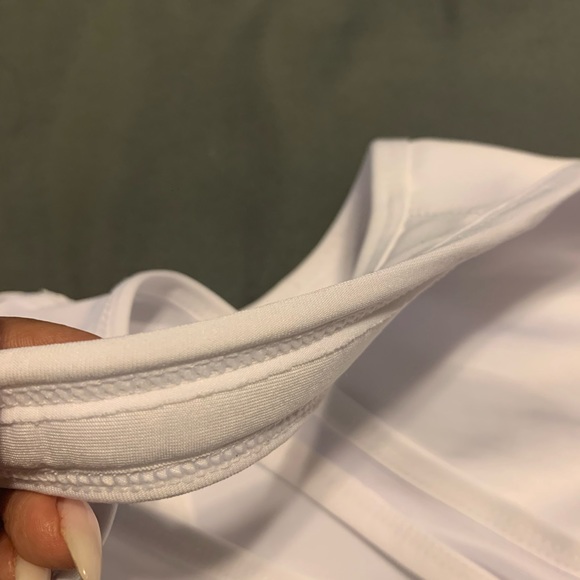 NWT Jockey high support stretched jersey white sports bra Medium - Picture 4 of 4